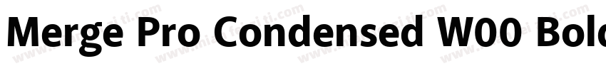 Merge Pro Condensed W00 Bold字体转换
